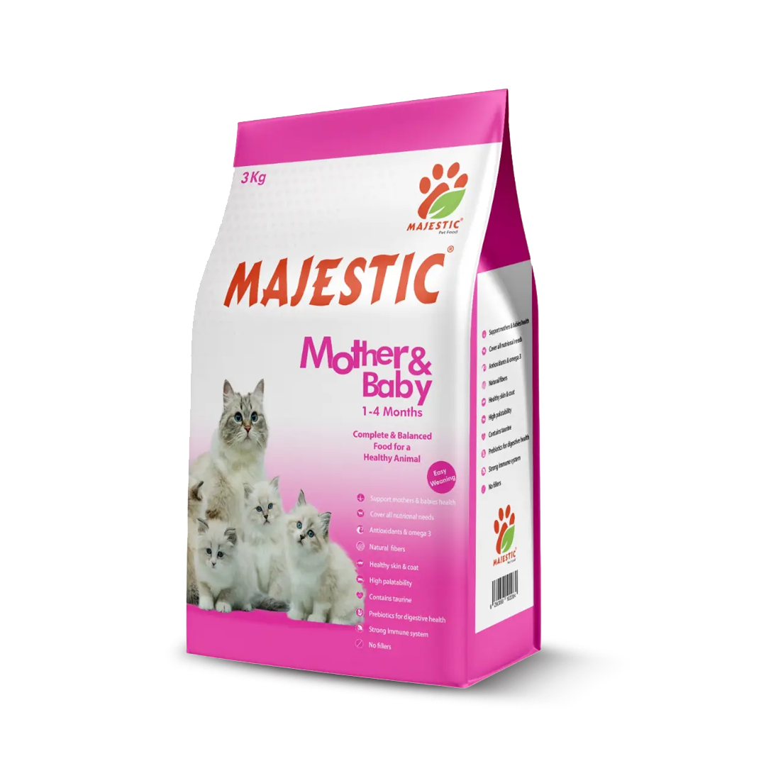 ماجيستك طعام جاف للقطط للأم المرضعة